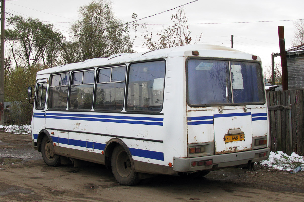 Нижегородская область, ПАЗ-32054 № АН 648 52