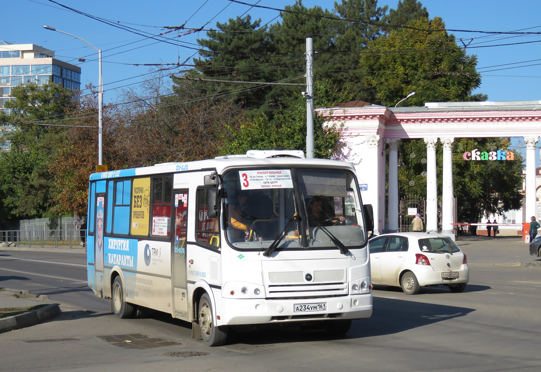 Краснодарский край, ПАЗ-320412-10 № А 234 УМ 161