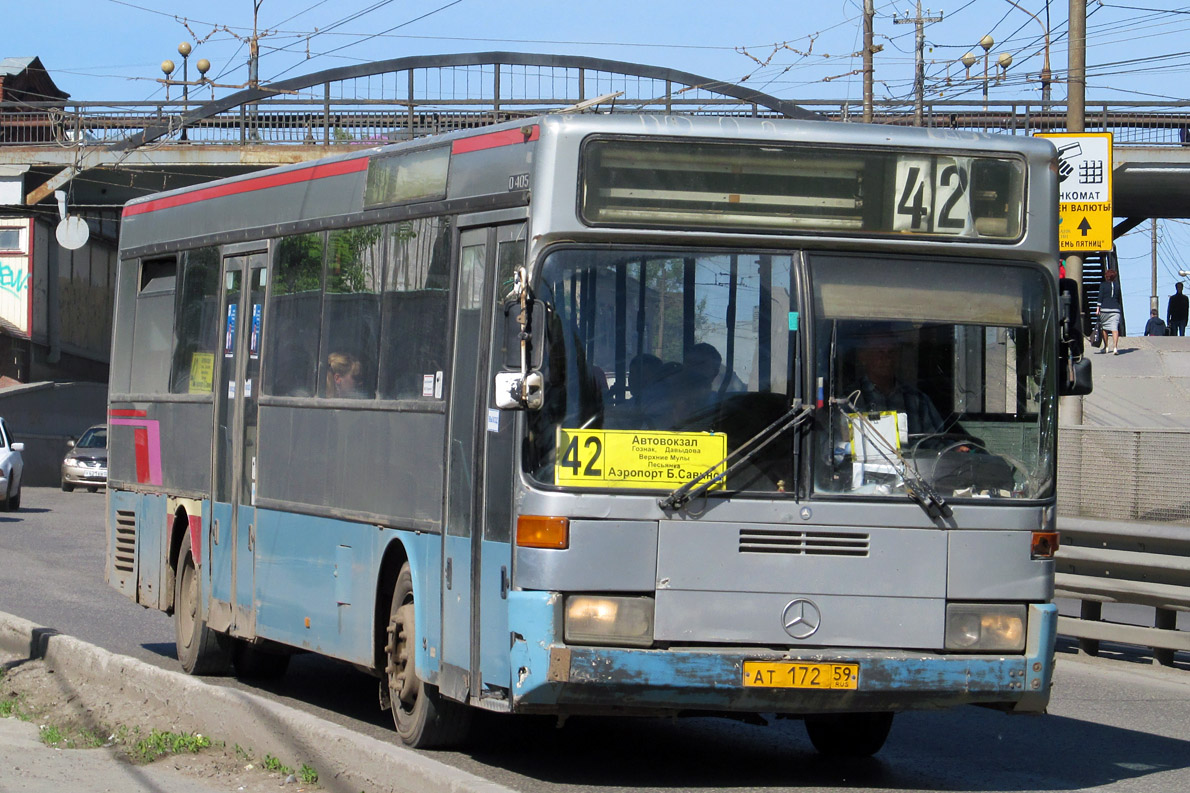 Пермский край, Mercedes-Benz O405 № АТ 172 59