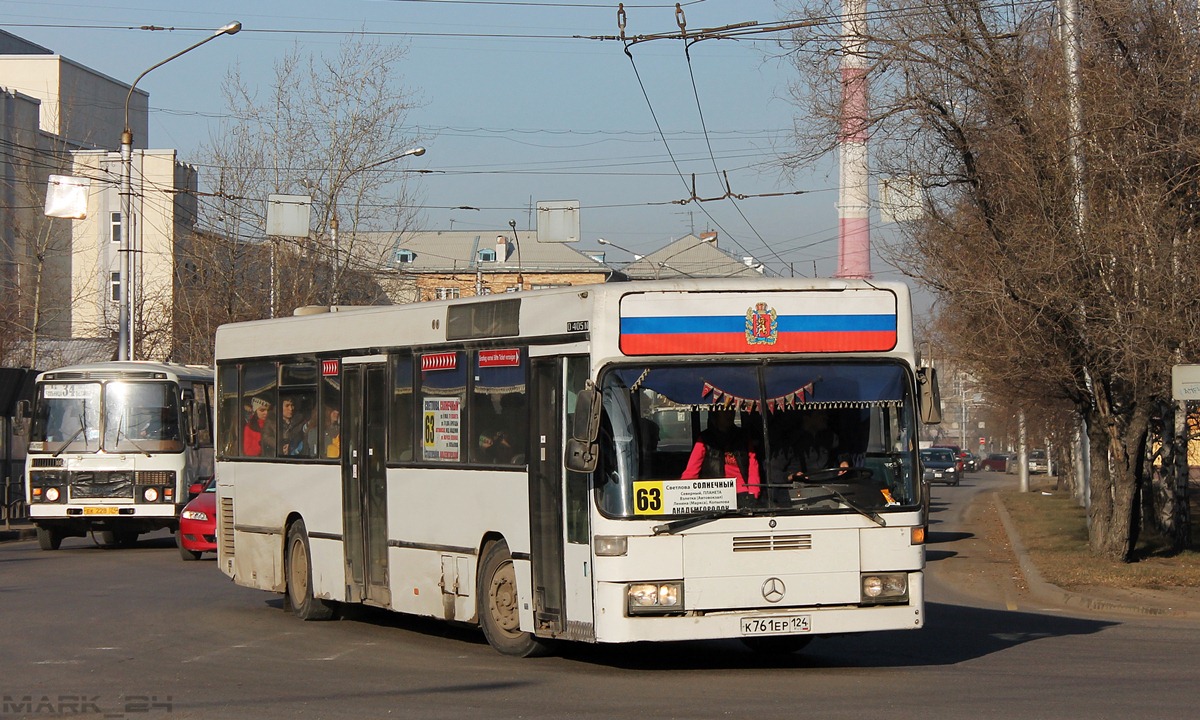 Красноярский край, Mercedes-Benz O405N № К 761 ЕР 124