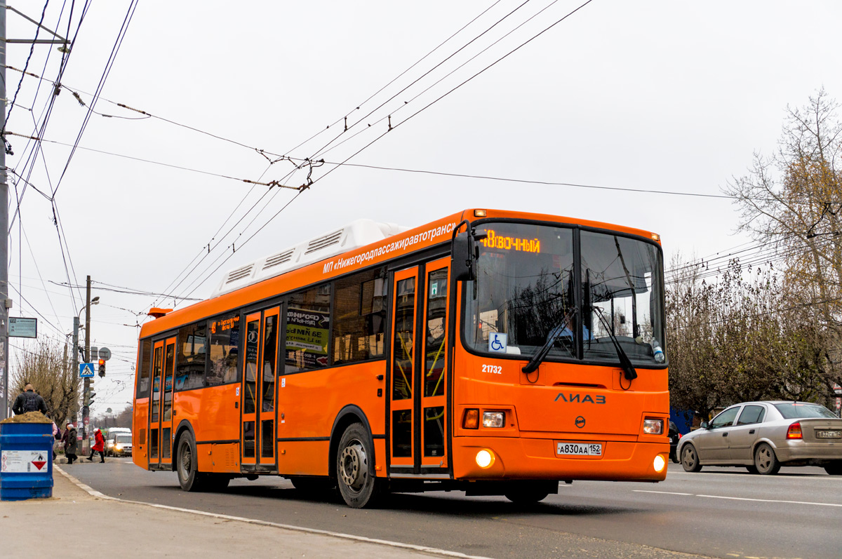 Нижегородская область, ЛиАЗ-5293.70 № 21732