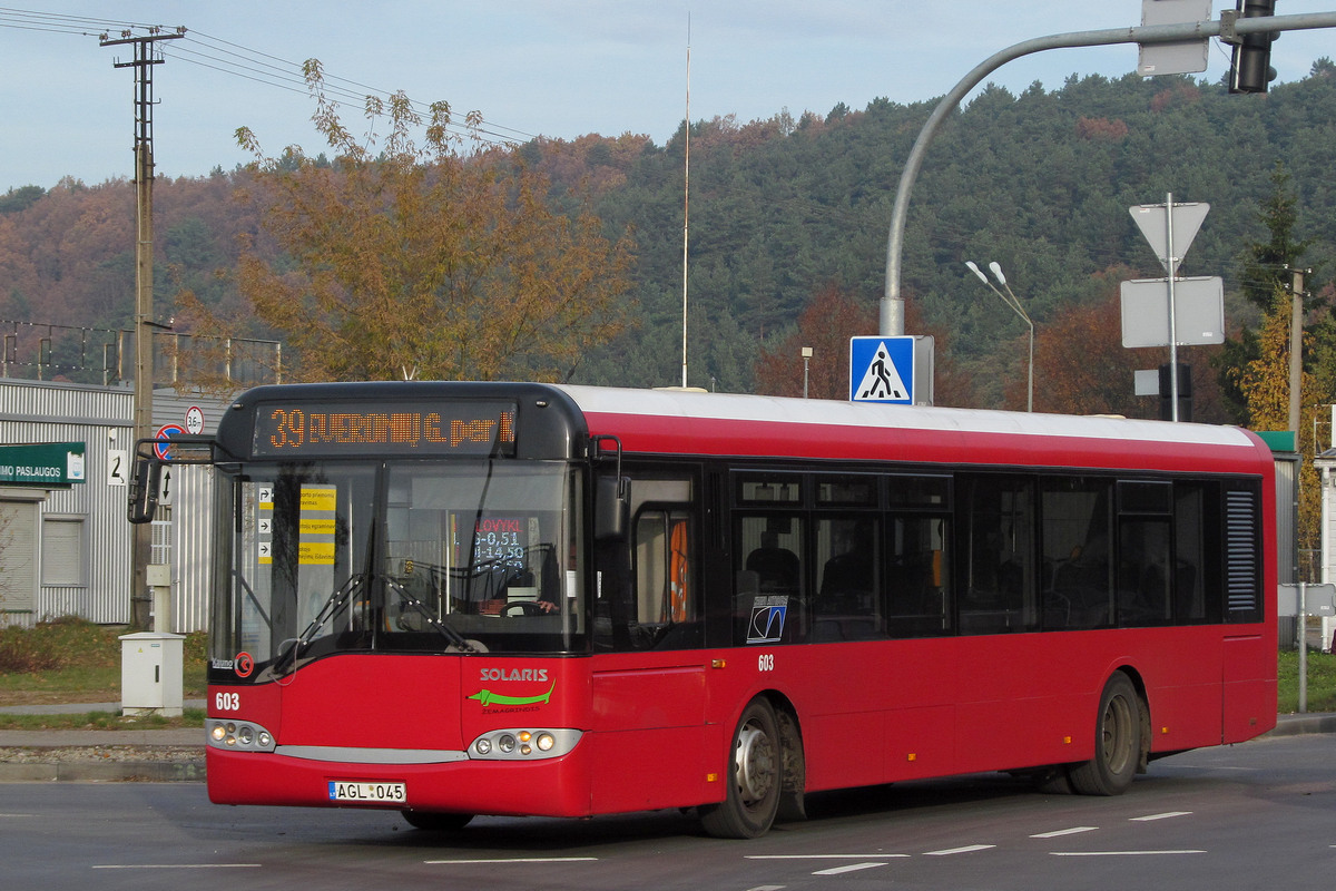 Литва, Solaris Urbino II 12 № 603