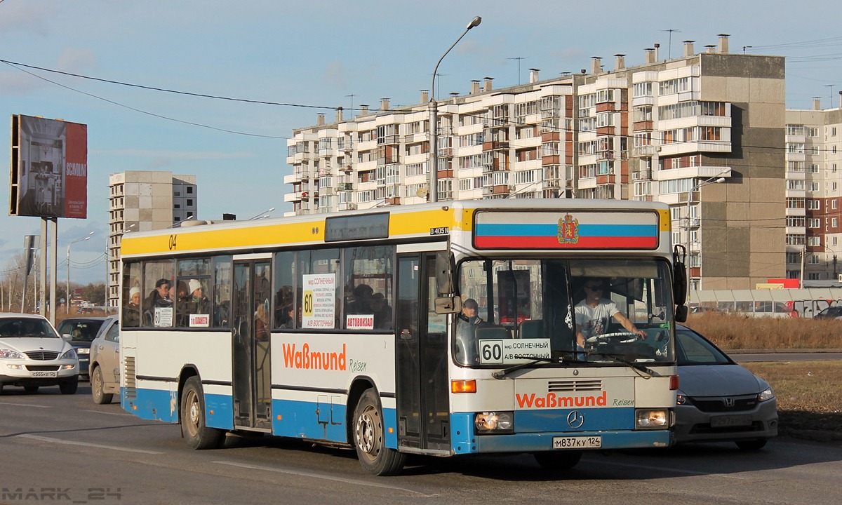 Krasnoyarsk region, Mercedes-Benz O405N # М 837 КУ 124