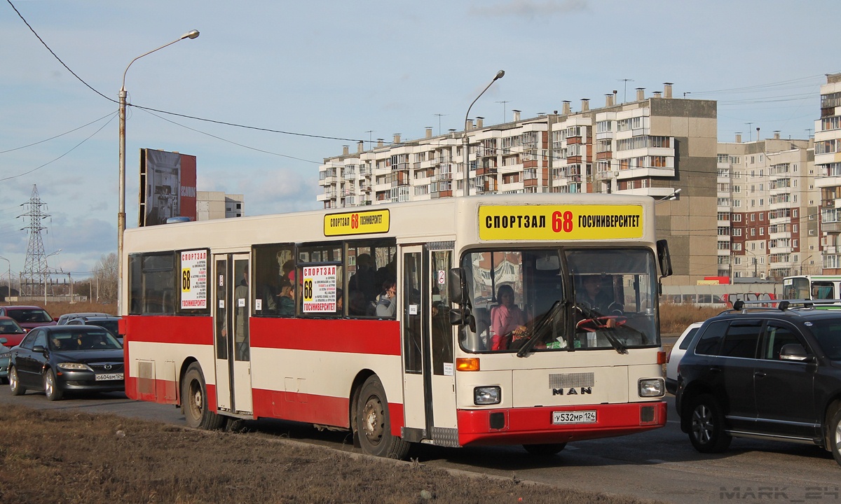 Красноярский край, MAN 791 SL202 № У 532 МР 124