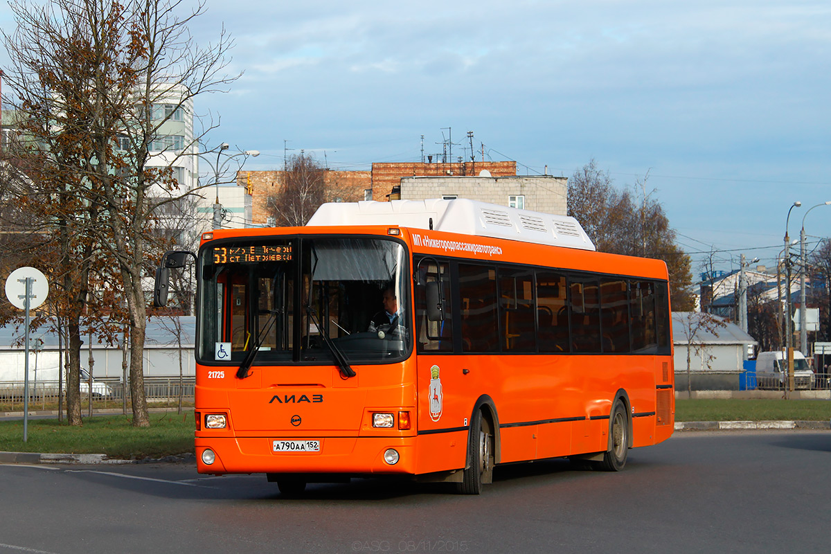 Nizhegorodskaya region, LiAZ-5293.70 № 21725