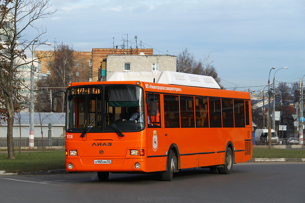 Нижегородская область, ЛиАЗ-5256.57 № 15136