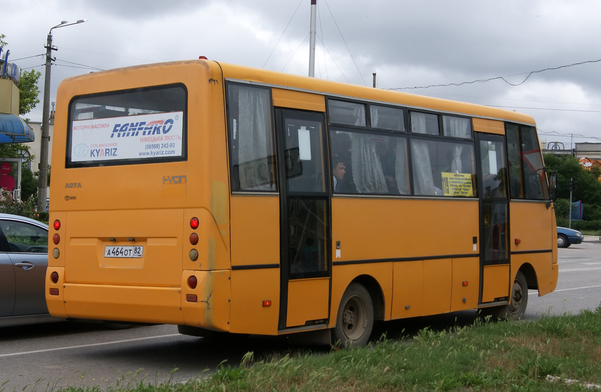 Республика Крым, I-VAN A07A1-10 № А 464 ОТ 82