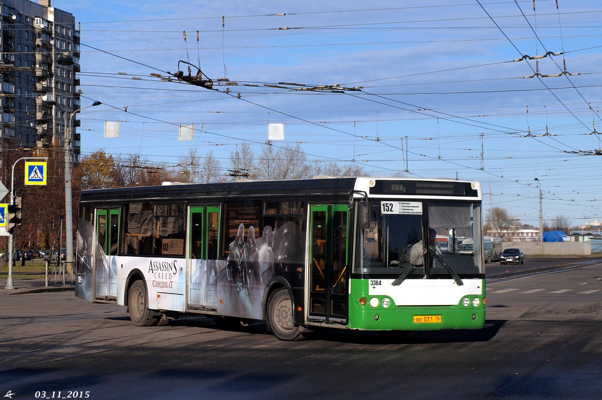 Санкт-Петербург, ЛиАЗ-5292.20 № 3364