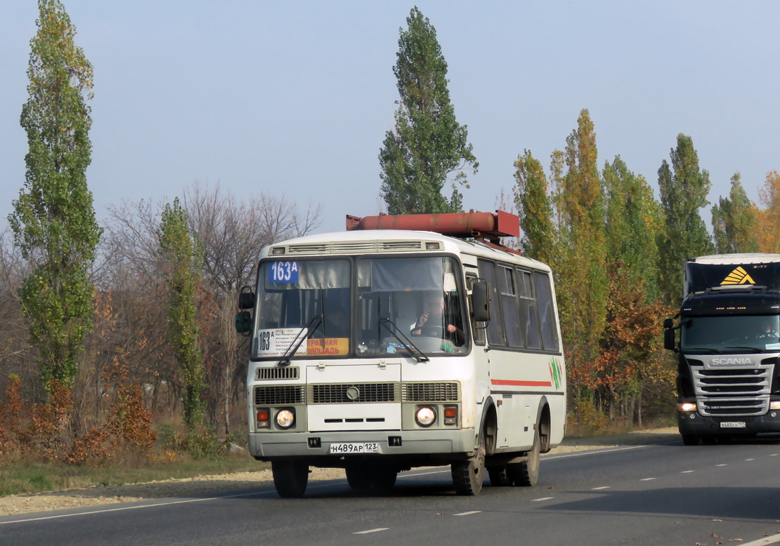 Краснодарский край, ПАЗ-32054 № Н 489 АР 123