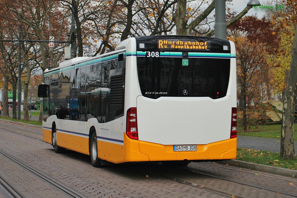 Гессен, Mercedes-Benz Citaro C2 № 308