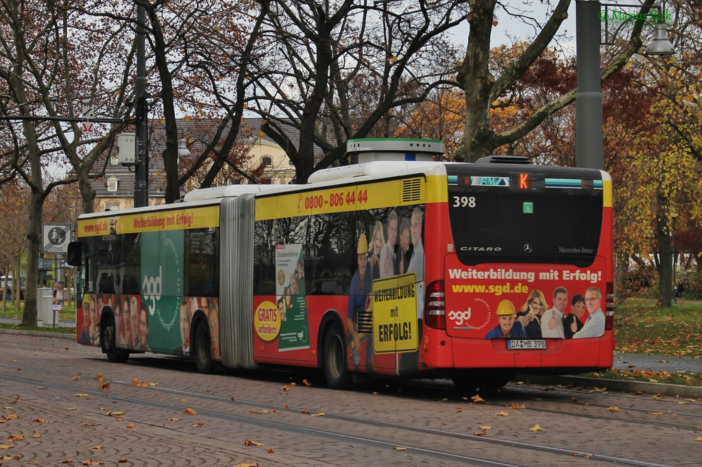 Гессен, Mercedes-Benz O530G Citaro facelift G № 398