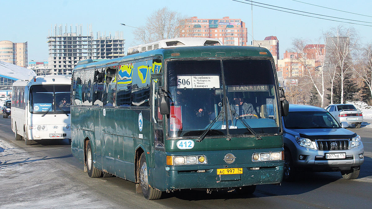 Челябинская область, SsangYong TransStar № 412