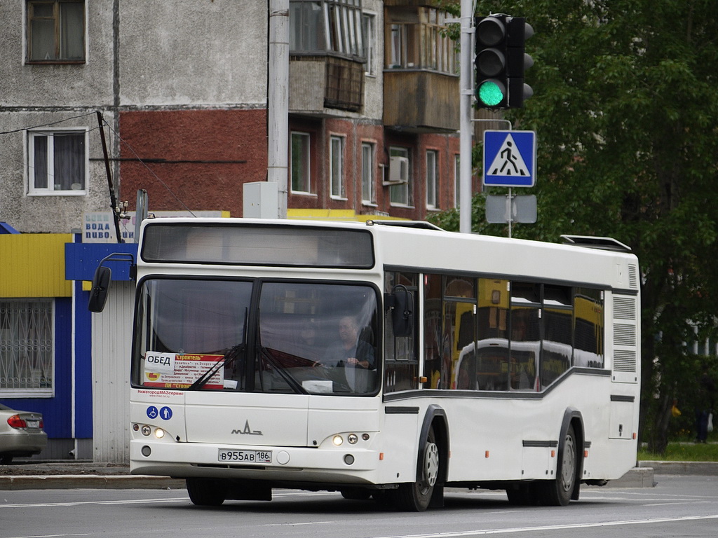 Ханты-Мансийский АО, МАЗ-103.465 № В 955 АВ 186