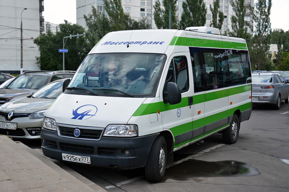 Москва, FIAT Ducato 244 CSMMC-RLL, -RTL № К 925 ЕХ 777