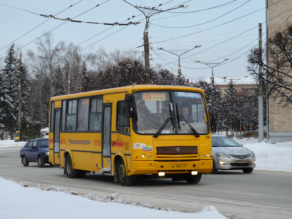 Чувашия, ПАЗ-320412-03 № 2238