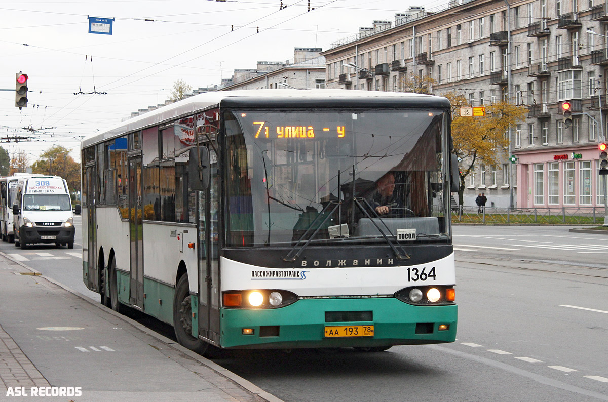 Санкт-Петербург, Волжанин-6270.00 № 1364