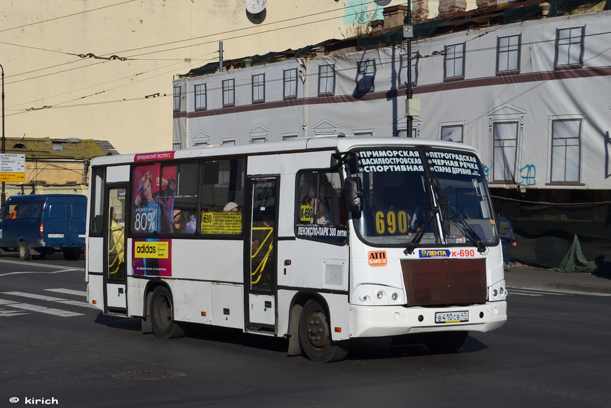 Санкт-Петербург, ПАЗ-320402-03 № 123