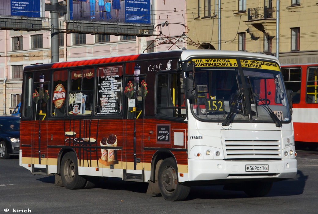 Санкт-Петербург, ПАЗ-320402-05 № В 569 ОА 178