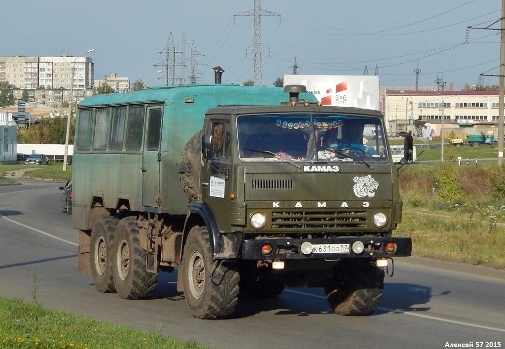 Орловская область, НЗАС-49511 (КамАЗ-43101) № К 631 ОО 57