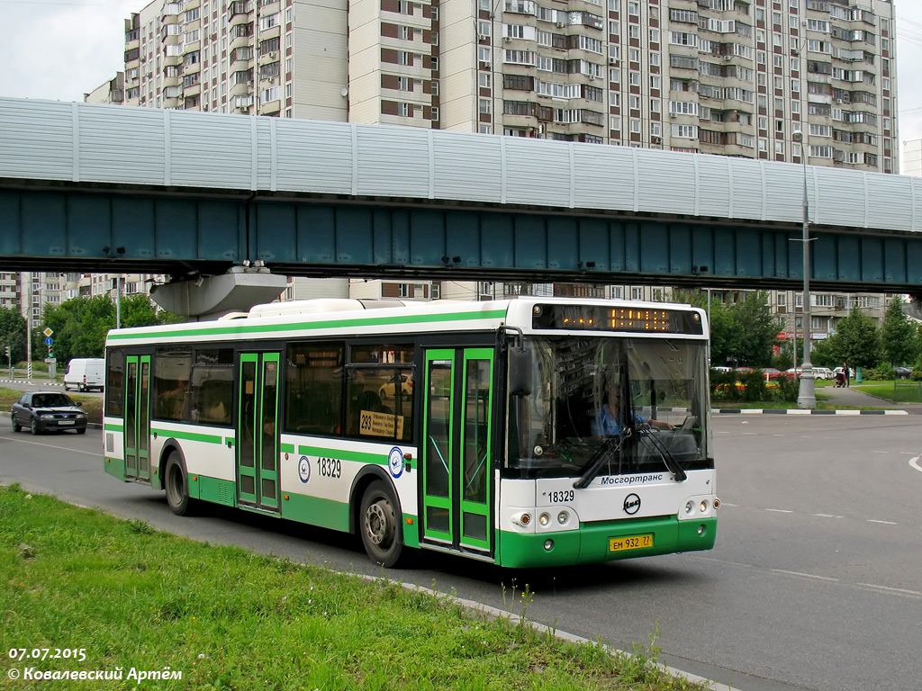 Москва, ЛиАЗ-5292.21 № 18329