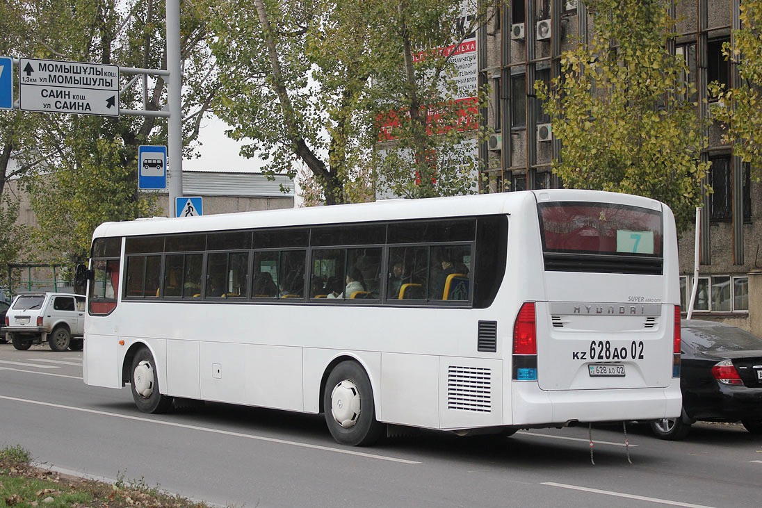 Алматы, Hyundai New Super AeroCity 1F/L № 628 AO 02