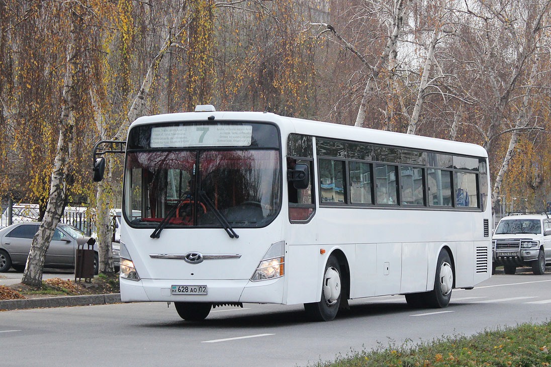 Алматы, Hyundai New Super AeroCity 1F/L № 628 AO 02