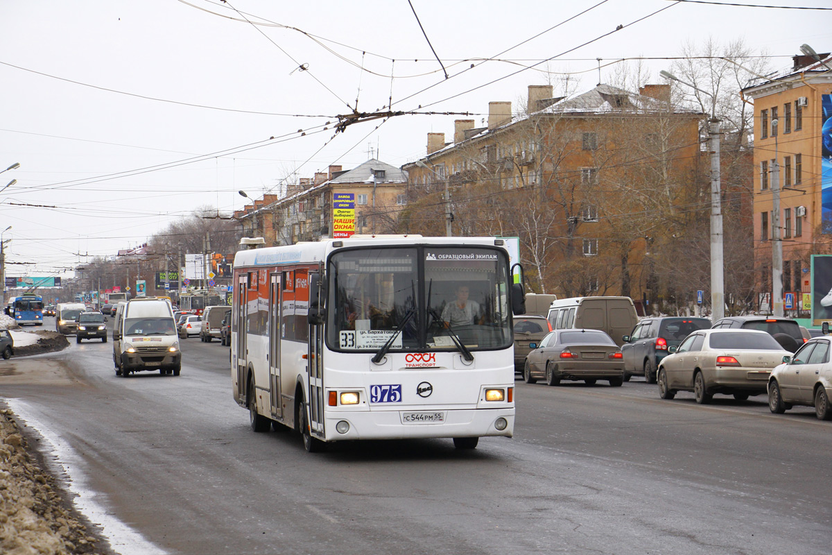 Омская область, ЛиАЗ-5256.53 № 975