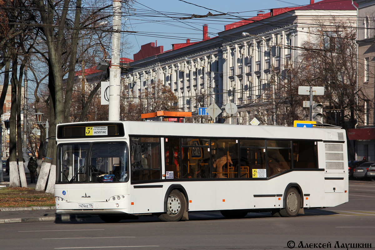 Воронежская область, МАЗ-103.465 № Т 474 АЕ 136