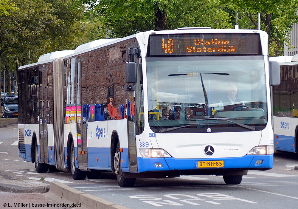 Нидерланды, Mercedes-Benz O530G Citaro facelift G № 339