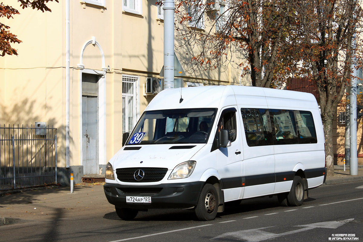 Краснодарский край, Луидор-22360C (MB Sprinter) № Н 724 АР 123