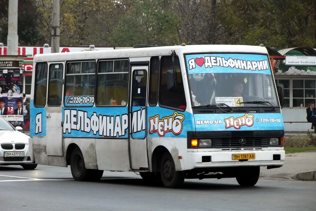 Одесская область, БАЗ-А079.19 "Мальва" № BH 1287 AA