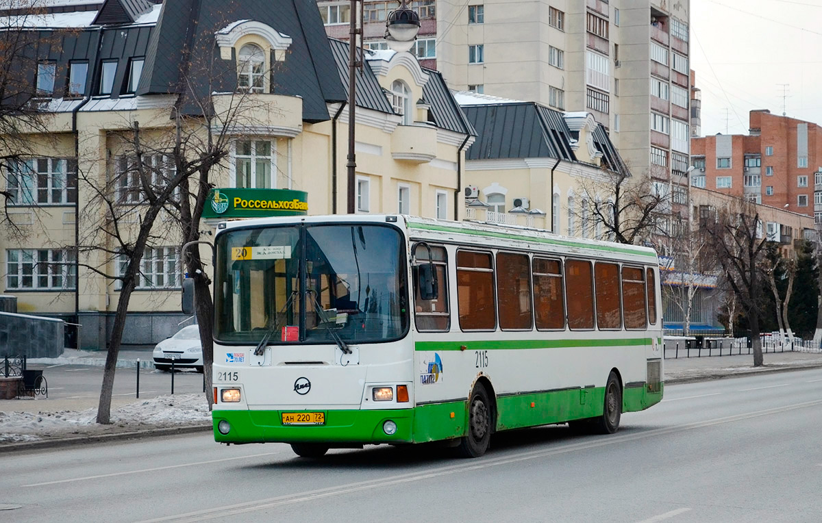 Тюменская область, ЛиАЗ-5293.00 № 2115