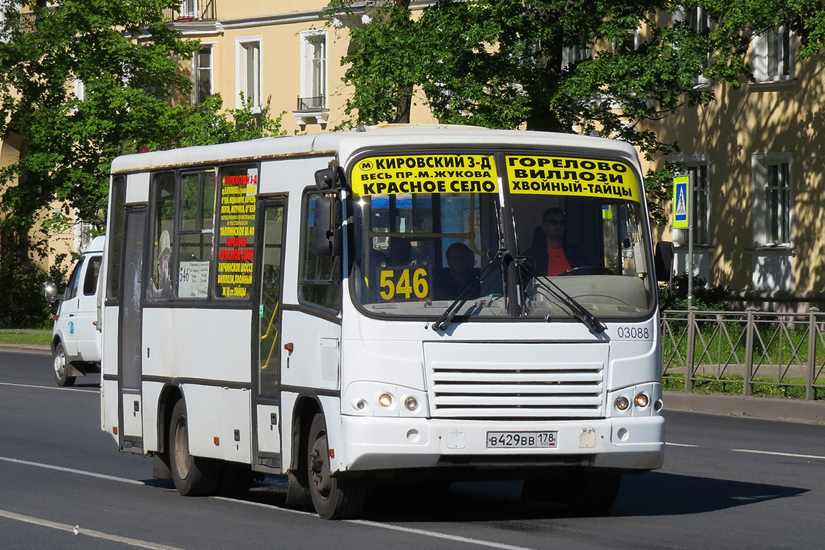 Санкт-Петербург, ПАЗ-320402-05 № 03088