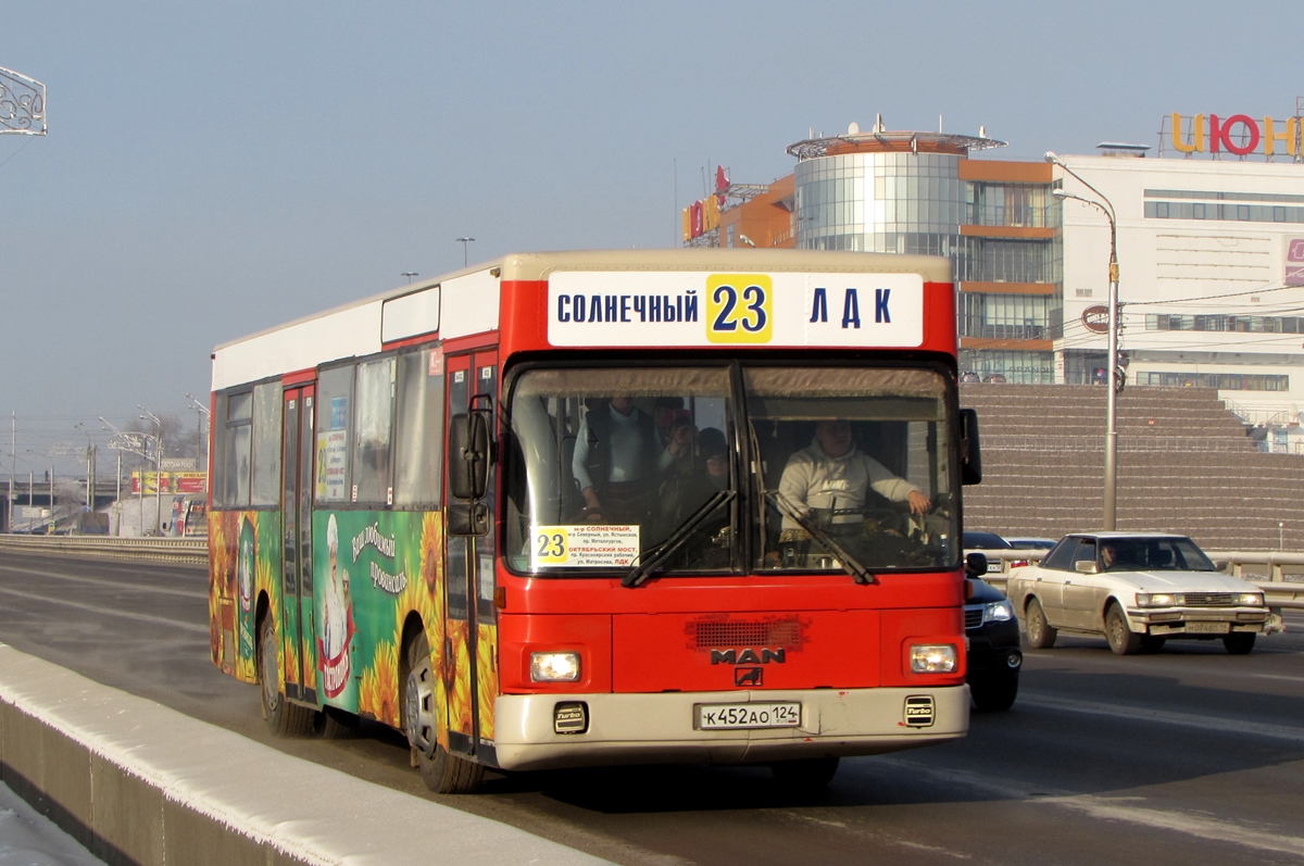 Красноярский край, MAN 791 SL202 № К 452 АО 124