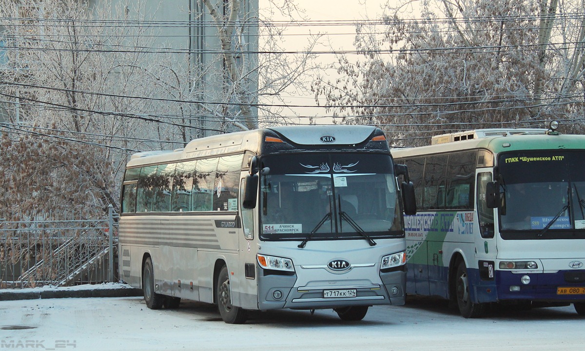 Краснаярскі край, Kia Granbird № Т 717 КК 124