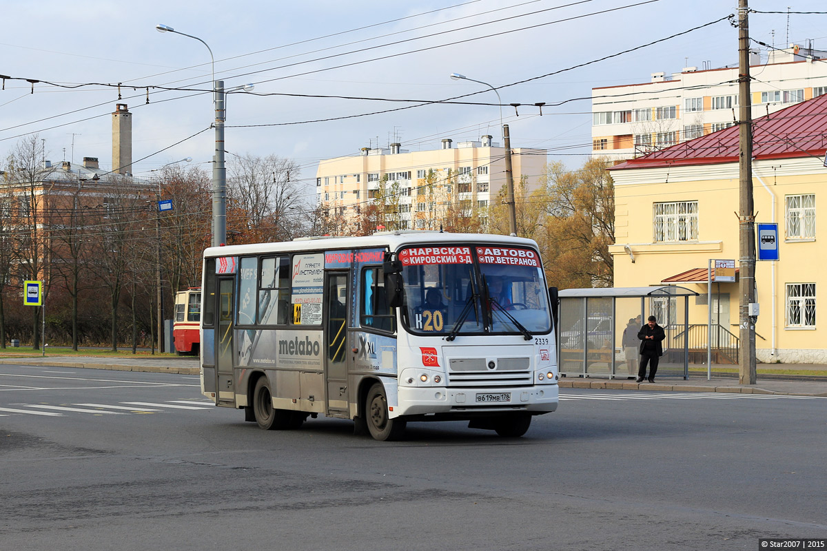 Санкт-Петербург, ПАЗ-320402-05 № n339