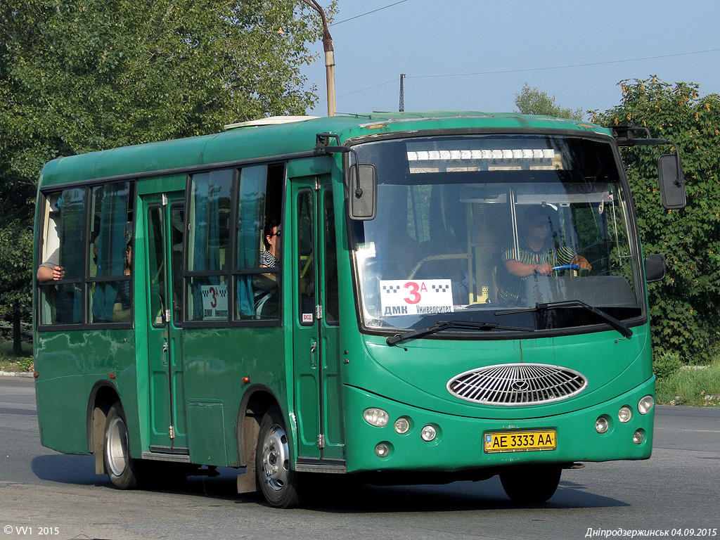 Днепропетровская область, YouYi ZGT6710D № AE 3333 AA