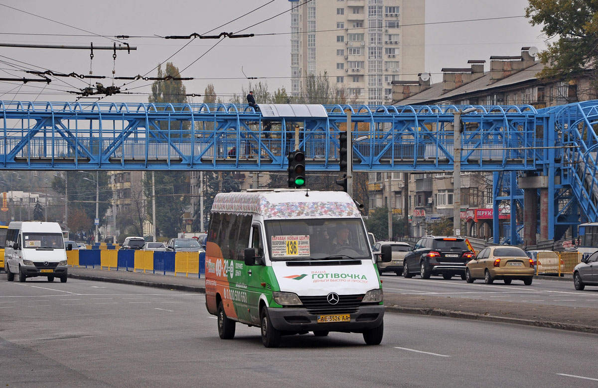 Dnepropetrovsk region, Mercedes-Benz Sprinter W903 311CDI № AE 3526 AA