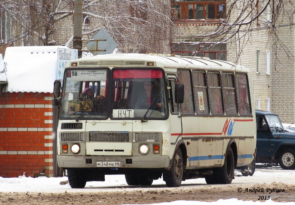 Тамбовская область, ПАЗ-4234 № М 348 МВ 68