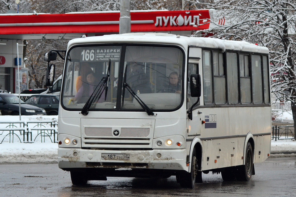 Пензенская область, ПАЗ-320412-05 № О 187 ТМ 58