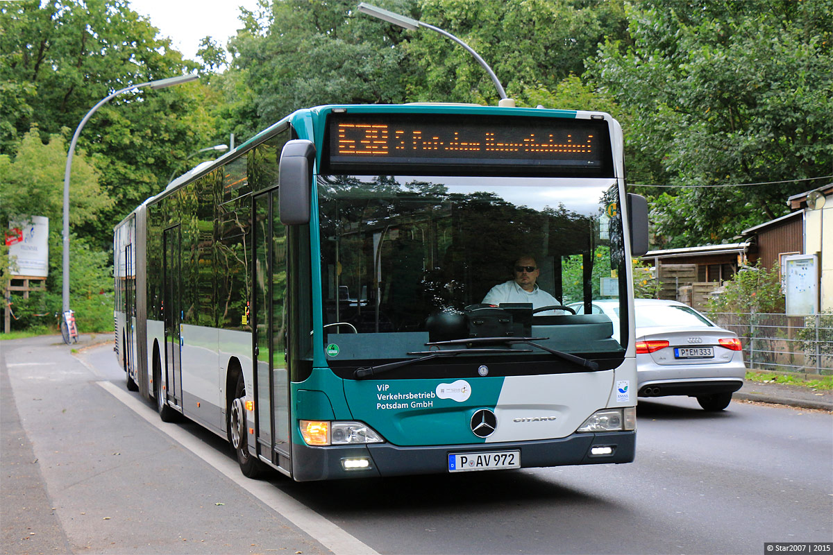 Бранденбург, Mercedes-Benz O530G Citaro facelift G № 972