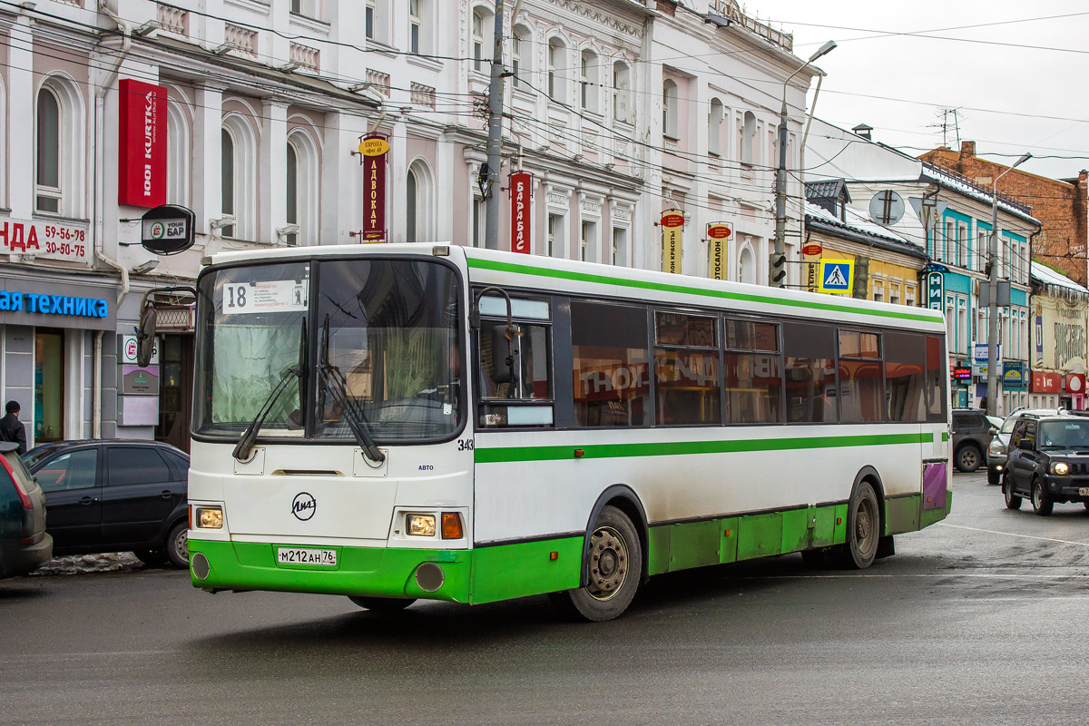 Ярославская область, ЛиАЗ-5256.53 № 343