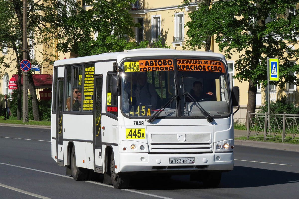 Санкт-Петербург, ПАЗ-320402-05 № 7949