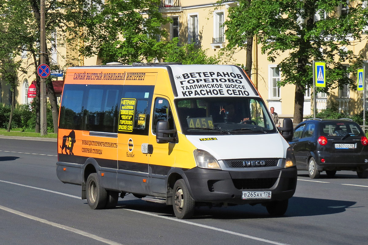 Санкт-Петербург, Нижегородец-2227UU (IVECO Daily) № В 265 АХ 178