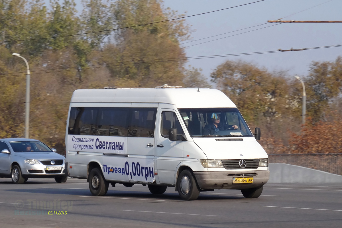 Dnepropetrovsk region, Mercedes-Benz Sprinter W903 310D № AE 0049 AA
