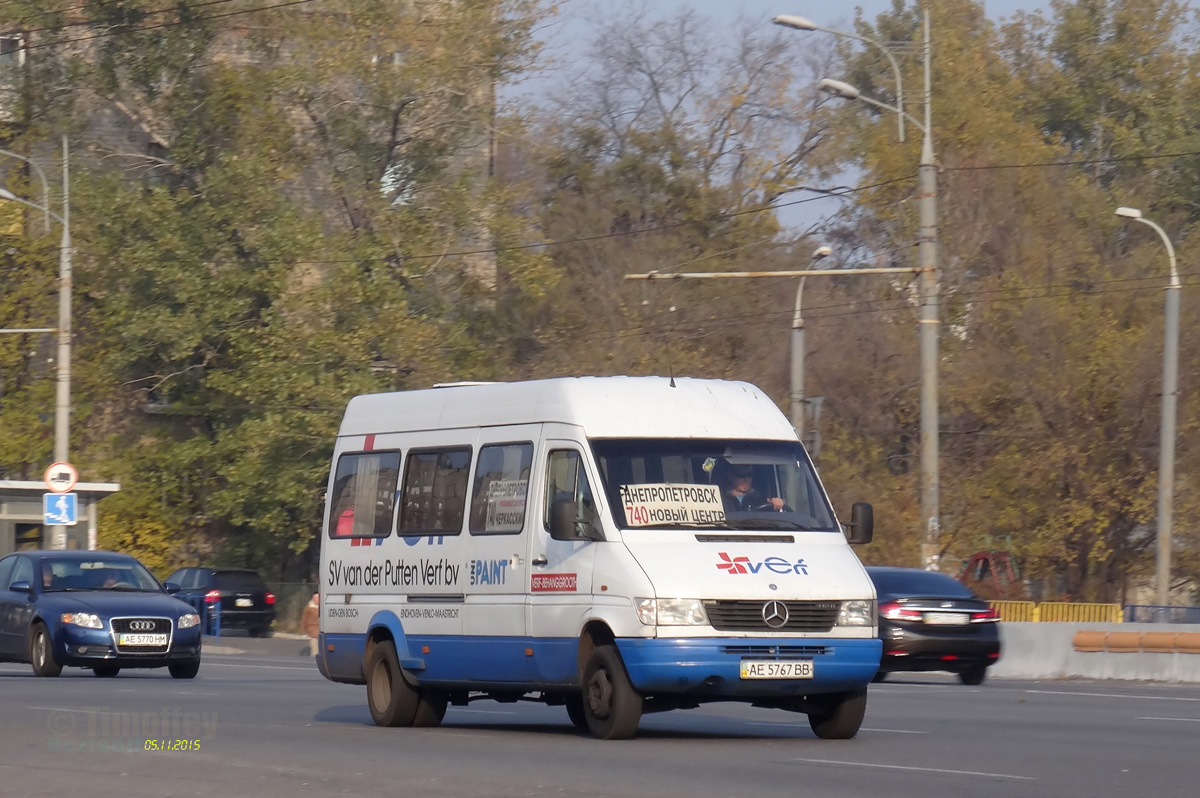 Dnepropetrovsk region, Mercedes-Benz Sprinter W904 412D # 4207