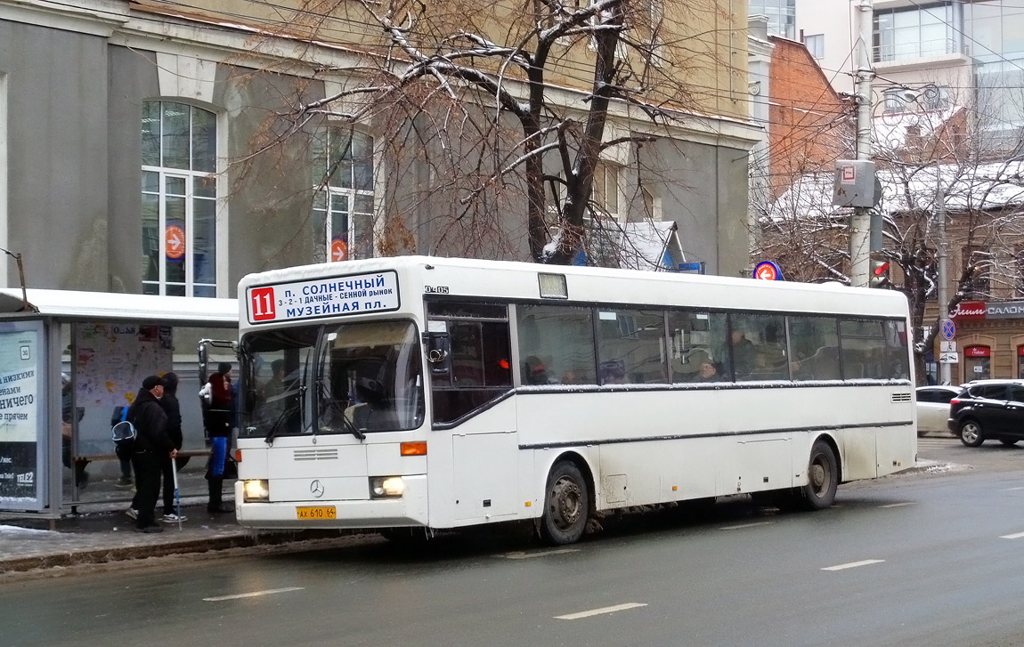 Саратовская область, Mercedes-Benz O405 № АХ 610 64