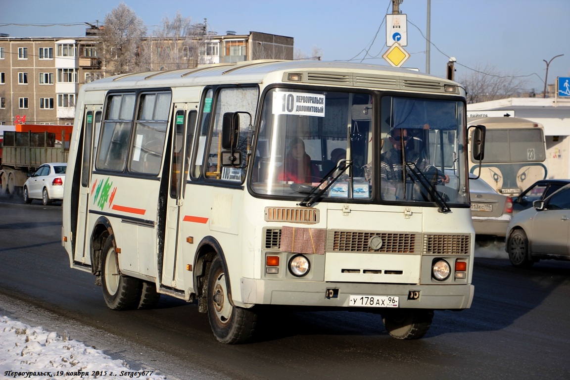 Свердловская область, ПАЗ-32054 № У 178 АХ 96