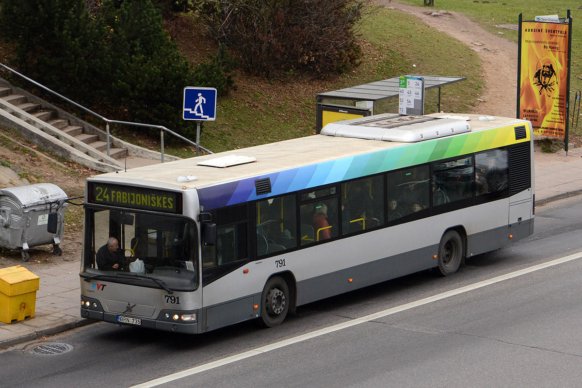 Литва, Volvo 7700 № 791