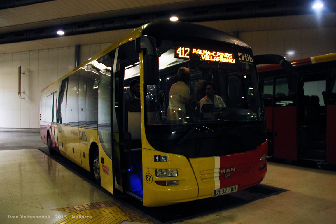 Испания, MAN R14 Lion's Regio C ÜL354 C № 87